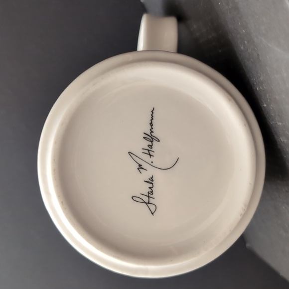 Anthropologie,Starla Halfmann Monogrammed Ceramic Coffee Mug. - Picture 6 of 8